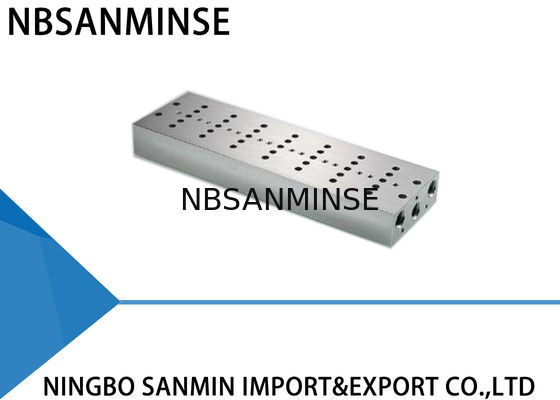 Airtac Festo Parker CKD SMC Valf Kombinasyon Tabanı için ISO Pnömatik Solenoid Valf Manifoldu Grubu