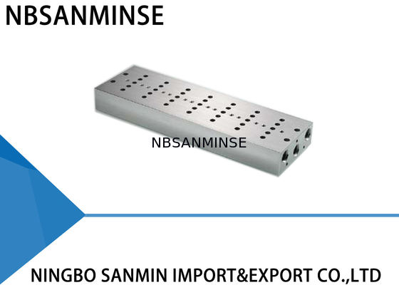 Airtac Festo Parker CKD SMC Valf Kombinasyon Tabanı için ISO Pnömatik Solenoid Valf Manifoldu Grubu