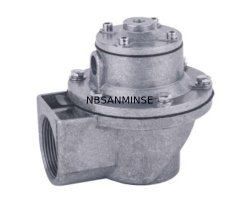 QD-Z 3/4 1 1-1/2 2 İnç Pulse Püskürtme Valfi Toz Toplayıcı Çift Salmastra Diyafram Valfi SBFEC Tipi
