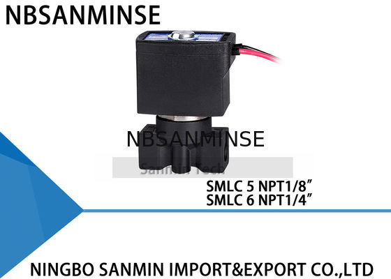 Su Pirinç Solenoid Vana Normalde Kapalı 2 Yollu 1/8 1/4 NPT Boru Boyutu EPDM Mühürler