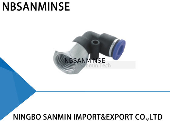 PLF Tüp Hava Pnömatik Plastik Kadın Dirsek Montaj Tüp Konu Sanmin