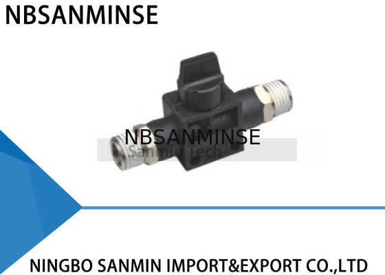 HVSS Pnömatik Akış Kontrol Vanası El Konu Konu Bağlayıcı 2Way / 3 Yollu Parçaları Sanmin In