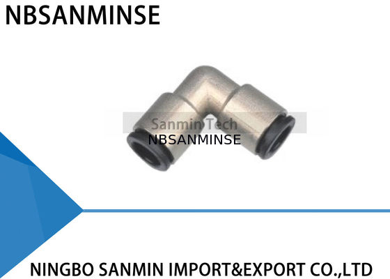 PVP Tüm Pirinç Gövde Plastik Kol Pnömatik Hava Bağlantı Parçaları, Hava Bağlantı Elemanlarını Bağlamak İçin İt