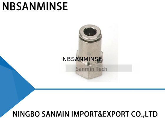 MPUL Tüm Metal Parçaları Pnömatik Hava Parçaları Kadın Düz Tüp Hava Borusu Bağlayıcı