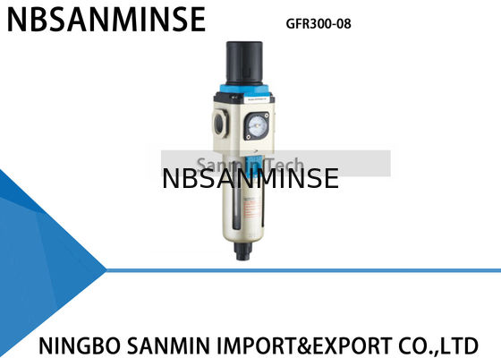 GFR200 GFR400 Bir Üniteler Filtre Regülatörü Yağlayıcı Sanmin hava FRL ünitesi