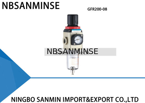 GFR200 GFR400 Bir Üniteler Filtre Regülatörü Yağlayıcı Sanmin hava FRL ünitesi