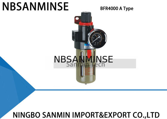 Standart 5um Filtre Regülatörü Yağlayıcı Sanmin AFR2000 BFR2000 Bir Ünite