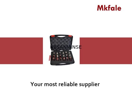 Paslanmaz Çelik Evrensel Enstrüman Dönüşüm Konnektörü 18 Adet / takım SMP01-20