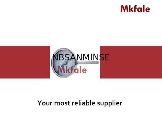 Sınıf 2.5 SMKS Bimetalik Termometre Paslanmaz Çelik Normal Endüstriyel Termometre