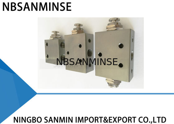 M5 G 1/8 Pnömatik Mekanik Valf NBSANMINSE 2 P 31 P 3 P 41 P 4 P 4PP Mini Değişim Vanası