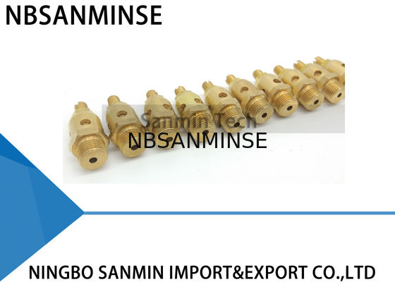 Pnömatik Parçaları Egzoz Susturucu Gaz Kelebeği Pnömatik Susturucu Pirinç Montaj