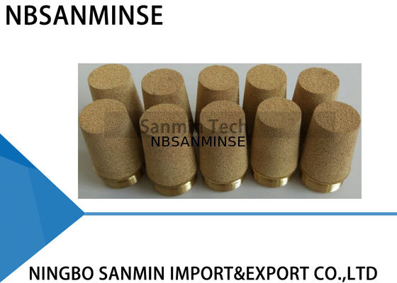 NBSANMINSE SC Tipi Filtre Pirinç Egzoz Hava Susturucu Sinter Bakır Serisi Susturucu M5 1/8 1/4 3/8 1/2 3/4 1 Boyutu
