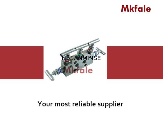 Mini Yüksek Basınçlı İğne Vana Ölçer Vana Manifoldu Doğal Gaz Ölçümü Için Paslanmaz Çelik Vana