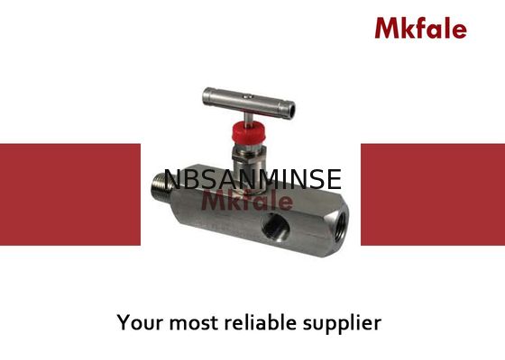 Teflon Contalı ASME NPT Yüksek Basınç Vanası 3000PSI 6000PSI Çok Portlu Paslanmaz Çelik Ayar Vanaları