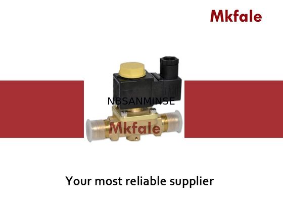 Soğutma Kompresörü Grubu Vb İçin Yüksek Performanslı Su Pirinç Solenoid Vana