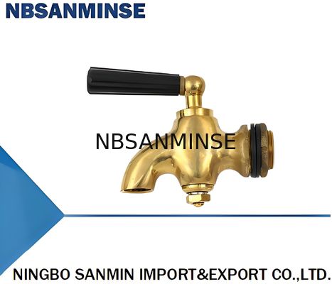 Bakır ahşap tutmaca sıcak su nozu 1 inç Su solenoid valfi 220v