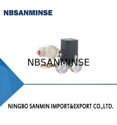 EPC1000 Sanmin Elektro-Pneumatik Valf Pozisyoner 0.5% Tekrarlanabilirlik ve 87x160x107mm'lik Toplam Boyutlarla