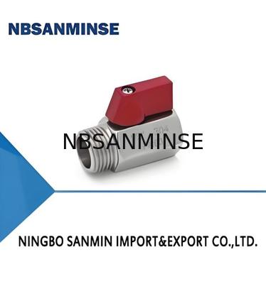 Mini Ball 1/8 inç Pnömatik İşletilen Solenoid Valf M/F