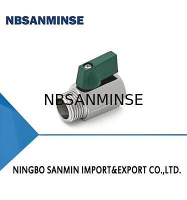 Mini Ball 1/8 inç Pnömatik İşletilen Solenoid Valf M/F