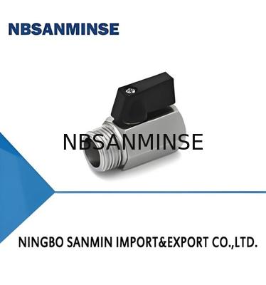 Mini Ball 1/8 inç Pnömatik İşletilen Solenoid Valf M/F