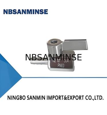 Mini Ball M/F Mikro Pnömatik Solenoid Valf 1/4'