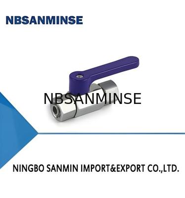 Mini Bilye M/M Yüksek Hızlı Pnömatik Solenoid Valf DN8 DN15