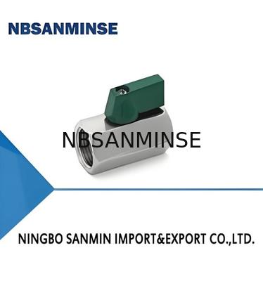1/4 inçlik Mini Top Pnömatik Solenoid Kontrol Valfi F/F PN64
