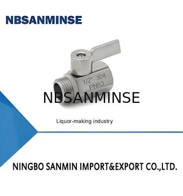 Çift Etkili Pnömatik Silindir İçin Hijyenik Solenoid Valf