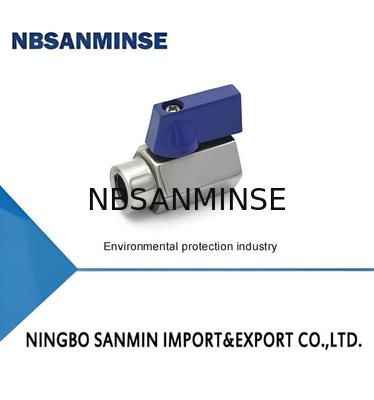 Mini Top Yüksek Basınçlı Pnömatik Solenoid Valf 1000PSI / PN63