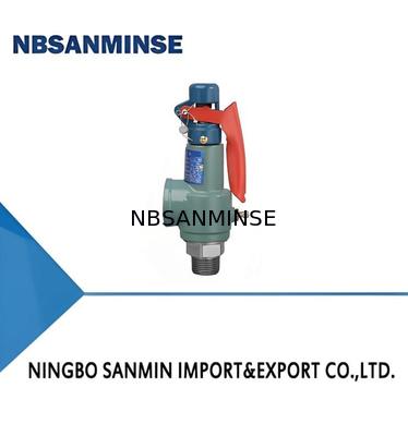 N Tipi Dökme Demir Yaylı Emniyet Ventili 35bar Anahtarlı