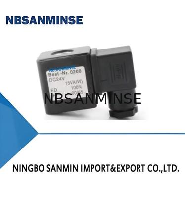0200 Serisi Darbe Solenoid Valf Bobini AC220V DC24V Normal Voltaj Bobini