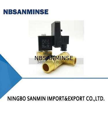 SR-G-15 4Mpa G 1/2 Yüksek Basınçlı Solenoid Valf, Elektronik Tahliye Vanaları için Hava Kompresörü Vanası Pirinç Solenoid Tahliye NBSANMINSE