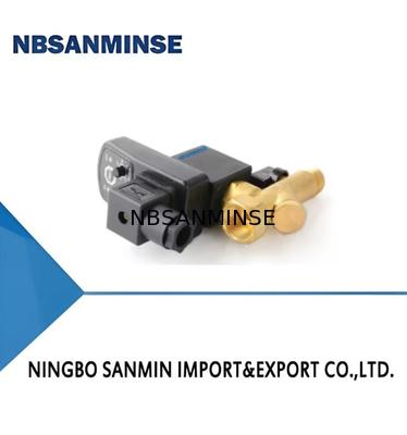 NBSANMINSE Elektronik Tahliye Vanası G1/2 1.6 Mpa SR-B-15 Pirinç Solenoid Vana DC24V AC220V Hava Kompresörü Tahliye