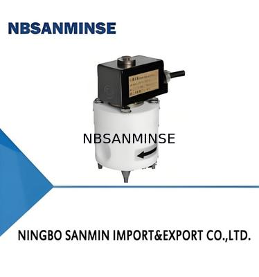 Politetrafloro Elektromanyetik Vana PTFE Solenoid Vana, Maks. +120℃ Sıcaklık Direnci, 0.01～0.6 MPa Çalışma Basıncı ve 1.2 MPa Basınç Dayanımı