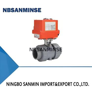 Güvenilir performans için 5-50 °C çalışma sıcaklığı olan kompakt yüksek torklu elektrikli top valfi
