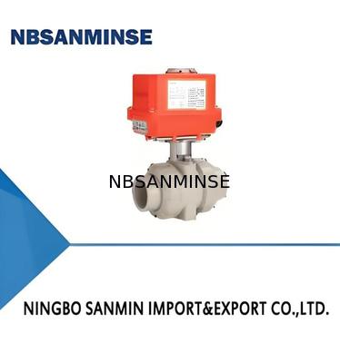 Güvenilir performans için 5-50 °C çalışma sıcaklığı olan kompakt yüksek torklu elektrikli top valfi