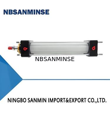 QGA QGB Big Bore Air Cylinder  32 to 400 with Cushion and CA CB TC Flange