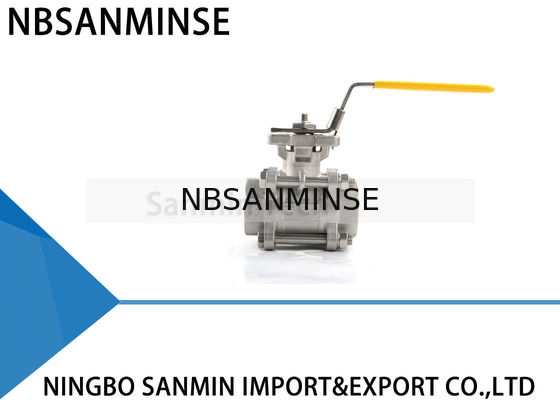CF8M 1 inç Hidrolik Yüksek Basınç Küresel Vana 1000psi WOG Paslanmaz Çelik SS316 Petrol Gaz Su Borusu Hattı Uygulaması