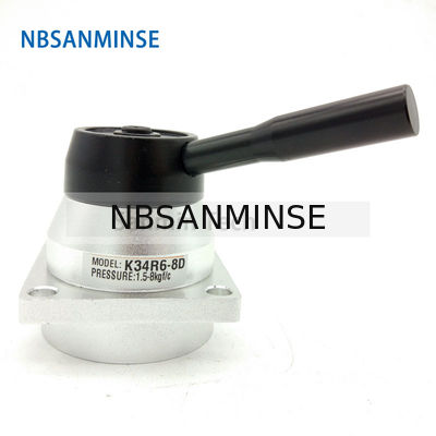 NBSANMINSE K34R6 G1 / 4 "El Anahtarlama Vanası Çizim Vana Mekanik Pnömatik Manuel Vana G 1/4 Konu