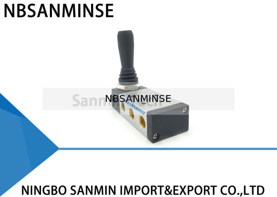 NBSANMINSE 4H210 4H310 4H430 Çekme Valfi 1/8 1/4 3/8 1/2 İki Pozisyon Üç Pozisyon Beş Yol Üç Pozisyon Hava Kontrolü