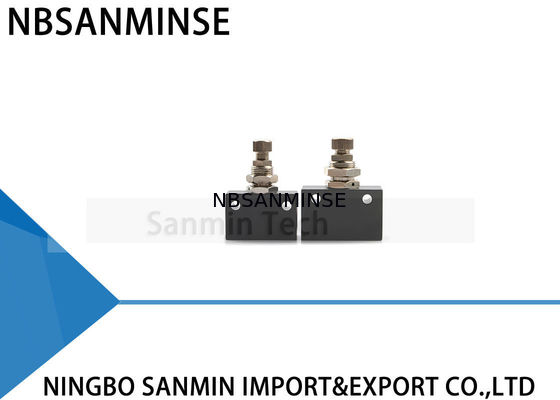 NBSANMINSE REF 128/1218 PT1 / 4 1/8 Gaz kelebeği İki yönlü ayarlanabilir pnömatik valf otomasyon hattı