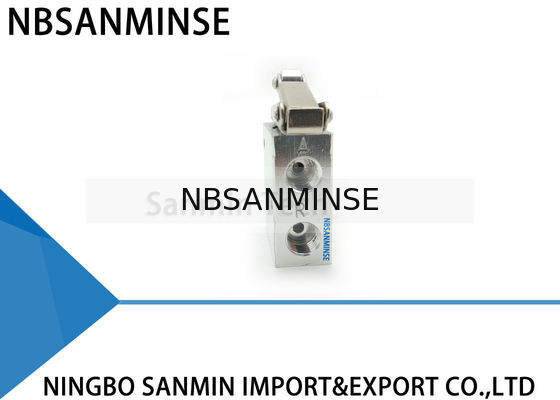 JM Serisi 1/4 Mekanik Valf Pnömatik Durdurma Tipi Mekanik Valf Kapatma Vanası Gaz Vanası Iki Pozisyon Üç Yollu