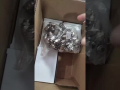 Bakır Sıkıştırma Montajı Pnömatik Hava Montajı 4, 6, 8, 10 12 mm Port Boyutu