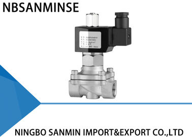 Z7 2 Yollu Normalde Kapalı Solenoid Valf Doğrudan Oyunculuk 0 - 5 kgf / cm ² Basınç