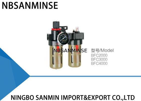Yüksek Performanslı Hava Filtresi Regülatörü Yağlayıcı AFC / BFC Airtac Tipi Enstrüman