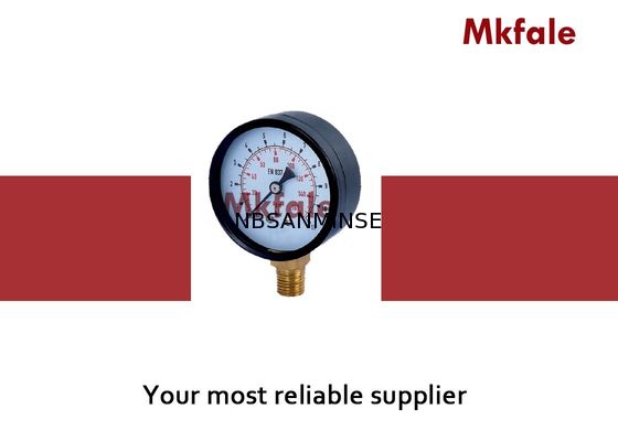 SMTB Paslanmaz Çelik Sıvı Basınç Göstergesi Siyah Çelik Kasa G / NPT / Diğer Konu